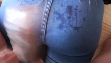 They pass huge cocks up my wife's ass and they cum - 3 image