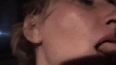 Nylon blonde masturbates her pussy with willing fingers - 8 image