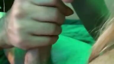 She sucked his dick so good she snatched his soul! He fingered her so good she came alll over him - 15 image