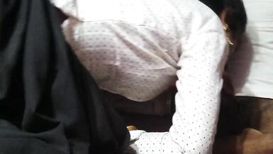 Neha sucked her husband's friend's cock and got her pussy - 4 image