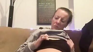 No Makeup Milf Masturbates In Leggings, Boots, and Camo Panties - 11 image