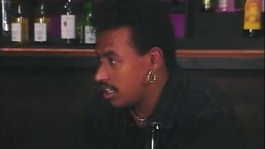 Hot black slut with big tits gets fucked in a bar - 3 image