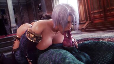 Ivy Valentine suck big cock argonian - Soulcalibur (noname55) - 10 image