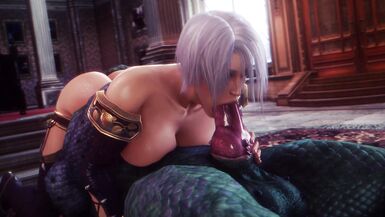 Ivy Valentine suck big cock argonian - Soulcalibur (noname55)