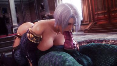 Ivy Valentine suck big cock argonian - Soulcalibur (noname55) - 14 image