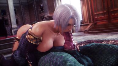 Ivy Valentine suck big cock argonian - Soulcalibur (noname55) - 5 image