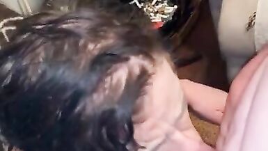 Swallowing down my cum - 7 image