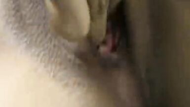 Satisfied in the armchair Thai Bitch I am fingered my pussy - 12 image