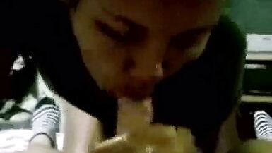Best of CUMSHOTS Thai Noi your Blowjob Queen! - 2 image