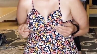 Girl duct taped and touched - 4 image