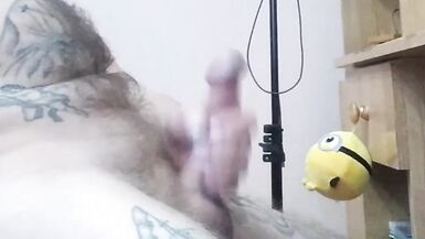 caught me jerking off and helped me cum #3 - 4 image
