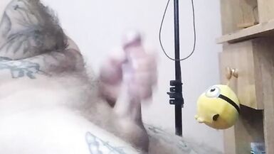 caught me jerking off and helped me cum #3 - 5 image