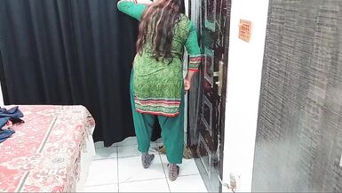 Maid Fantasy Fullfilled With Dirty Talks in Hindi - 2 image