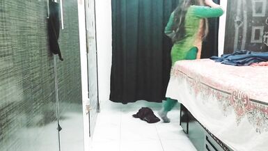 Maid Fantasy Fullfilled With Dirty Talks in Hindi - 8 image