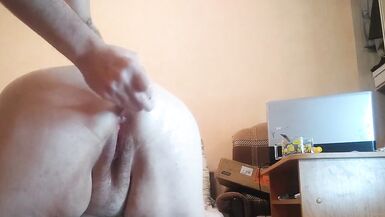 fucked with toys and dick in the ass close-up view 3 - 12 image