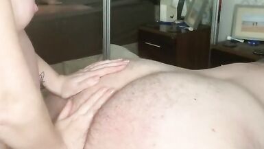 Pregnant British slut fists and fucks husbands ass - 6 image