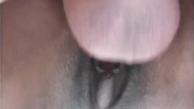 Randy ebony babe takes dick in her twat and mouth - 13 image