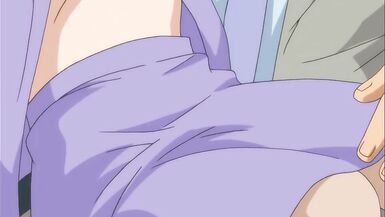 Azgın Sekreter Milf Patronunun Oğlunu Baştan Çıkarıyor | Sansürsüz Hentai - 8 image