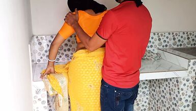 In the kitchen, I had sex with my Devar in doggy style