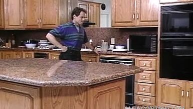 Busty Blonde Banged In The Kitchen