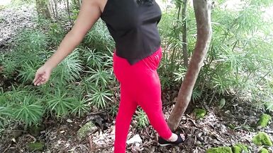 First Time Sex Wife In Jungle Uske Bad Ghar Me Khud Chudayi - 2 image