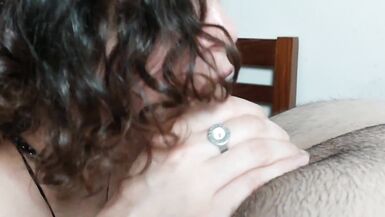 Close up Blow job and Cum Swallow - 13 image