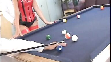 Fantastic blonde floozy takes two cock in asshole and pussy - 3 image