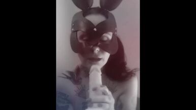 Bunny Girl gives JOI with cum count down. Hope your all ready to jerk off to my instructions  - 1 image