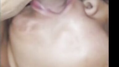 She loves the cum in her face and mouth - 3 image