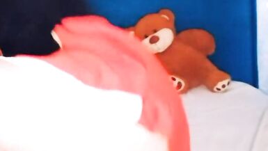 Red Riding Hood fucks herself with a dildo - 2 image
