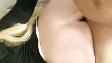 Thick ass Snowbunny Sucks BBC and gets Clapped Doggystyle soon as she walks in the door - 15 image