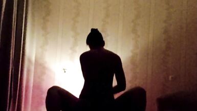 Masseuse fucks fat chubby guy with strapon - 15 image