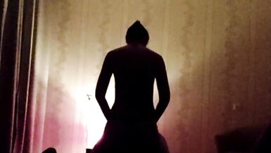 Masseuse fucks fat chubby guy with strapon - 7 image