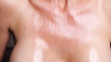 An Oily Titty Fuck POV - 6 image