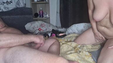 Hardcore ass licking, horny wife enjoying ass fetish - 1 image