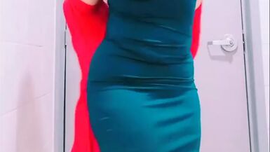 sexy secretary big ass making stripteace show at her office - 1 image