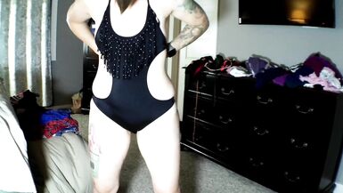 wife strips 8. tries on lingerie, bikini & outfits - EVERYTHING MUST GO - help me decide what I keep - 10 image