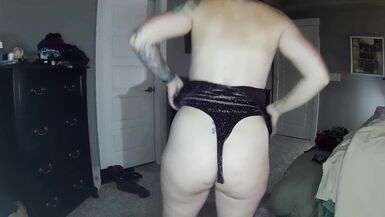wife strips 7. tries on lingerie, bikini & outfits - EVERYTHING MUST GO - help me decide what I keep - 10 image