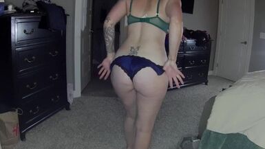 Wife strips, try-on lingerie bikinis and outfits - EVERYTHING MUST GO - help me decide what I Keep! - 1 image