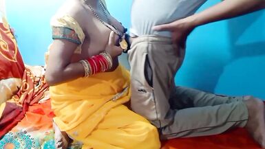 Village Bhabhi XXX Saree Sexo En Casa Habitación - 6 image