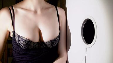 Gloryhole Milf perfecta paja - 1 image
