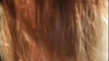 Redhead on her back getting face fucked - 4 image