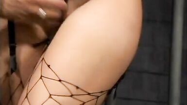 Sexy lesbian jail whores get freaky with each other - 9 image