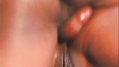 Black on black couple have anal sex on the bed - 14 image