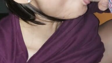 Asian MILF Wife Blowjob HD