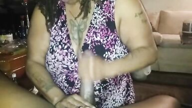 BBW Mrs. Meaty Sucking The Soul Out Of My Dick