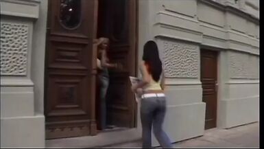 Two guys penetrate two beautiful girls in every hole - 1 image
