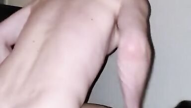Hot inexperienced amateur milf hotwife with big tits gets cream pie on snapchat riding big cock - 12 image