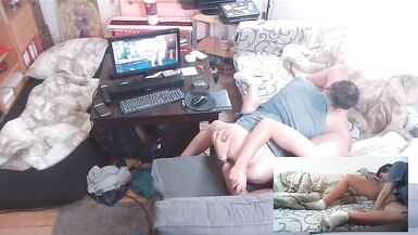 My stepmom caught me jerking off to family porn - 11 image