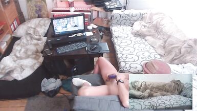 My stepmom caught me jerking off to family porn - 5 image